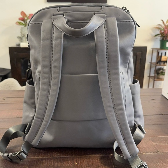 tumi backpack grey - Alpha Brief Pack - Men's and Women's Work and Travel Laptop with Padded Adjustable Strap - Fits Up to 15" Screen Pro Perks Eligible Tumi Nomadic Alpha Bravo Backpack